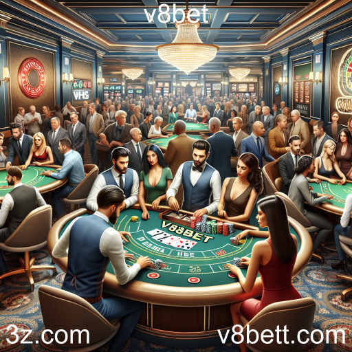 Experimente a Adrenalina do Jogo Ao Vivo no V8Bet